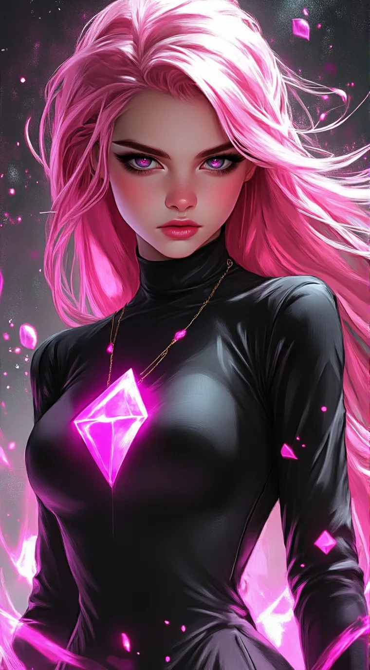 ai character: Ashley background