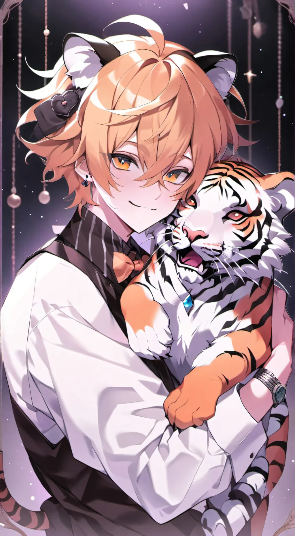 ai character: 🐯 Travis 🐅 background