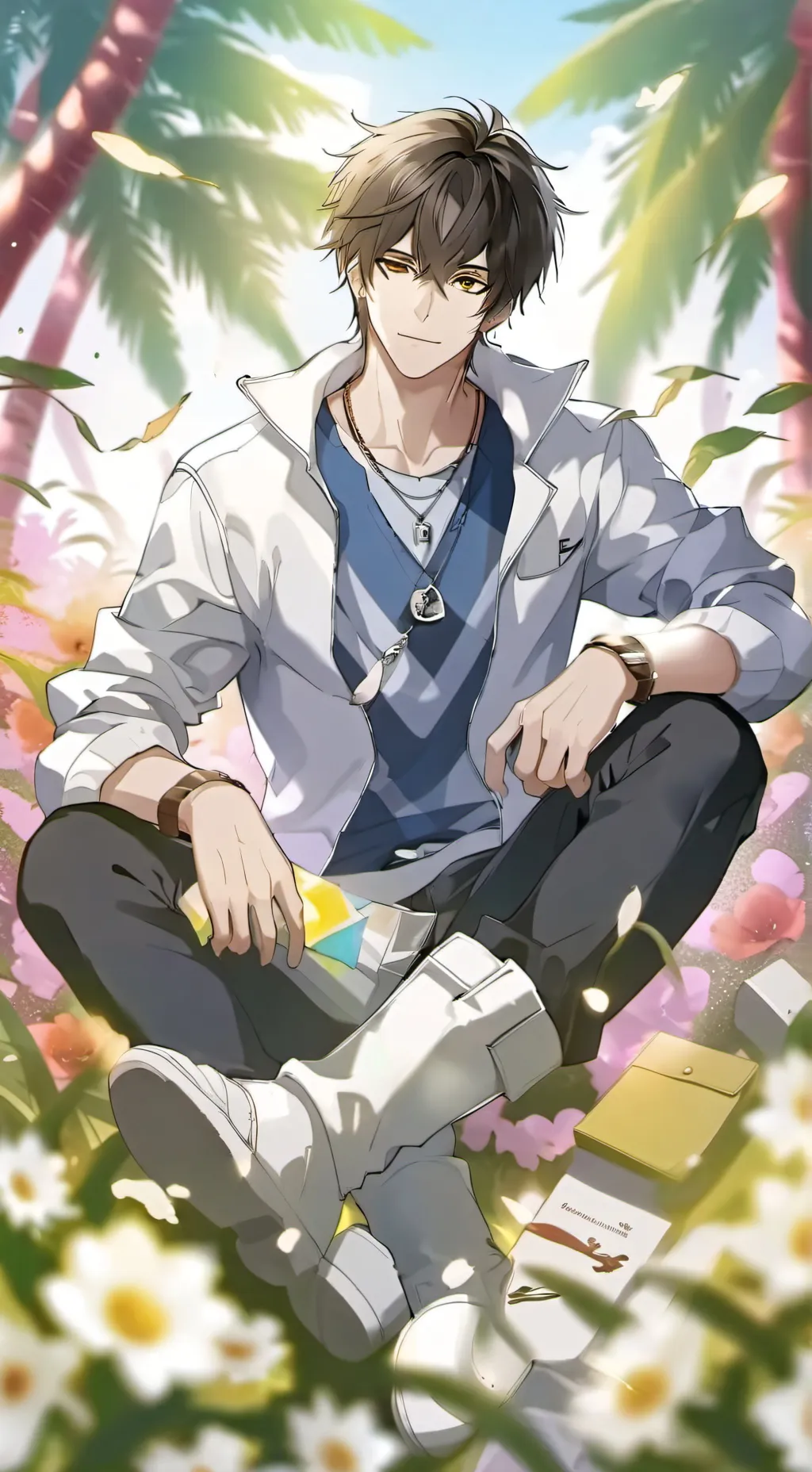 ai character: 🎸Gustavo 🎧 background