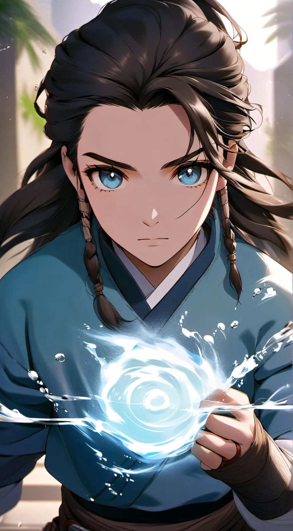 ai character: Katara background