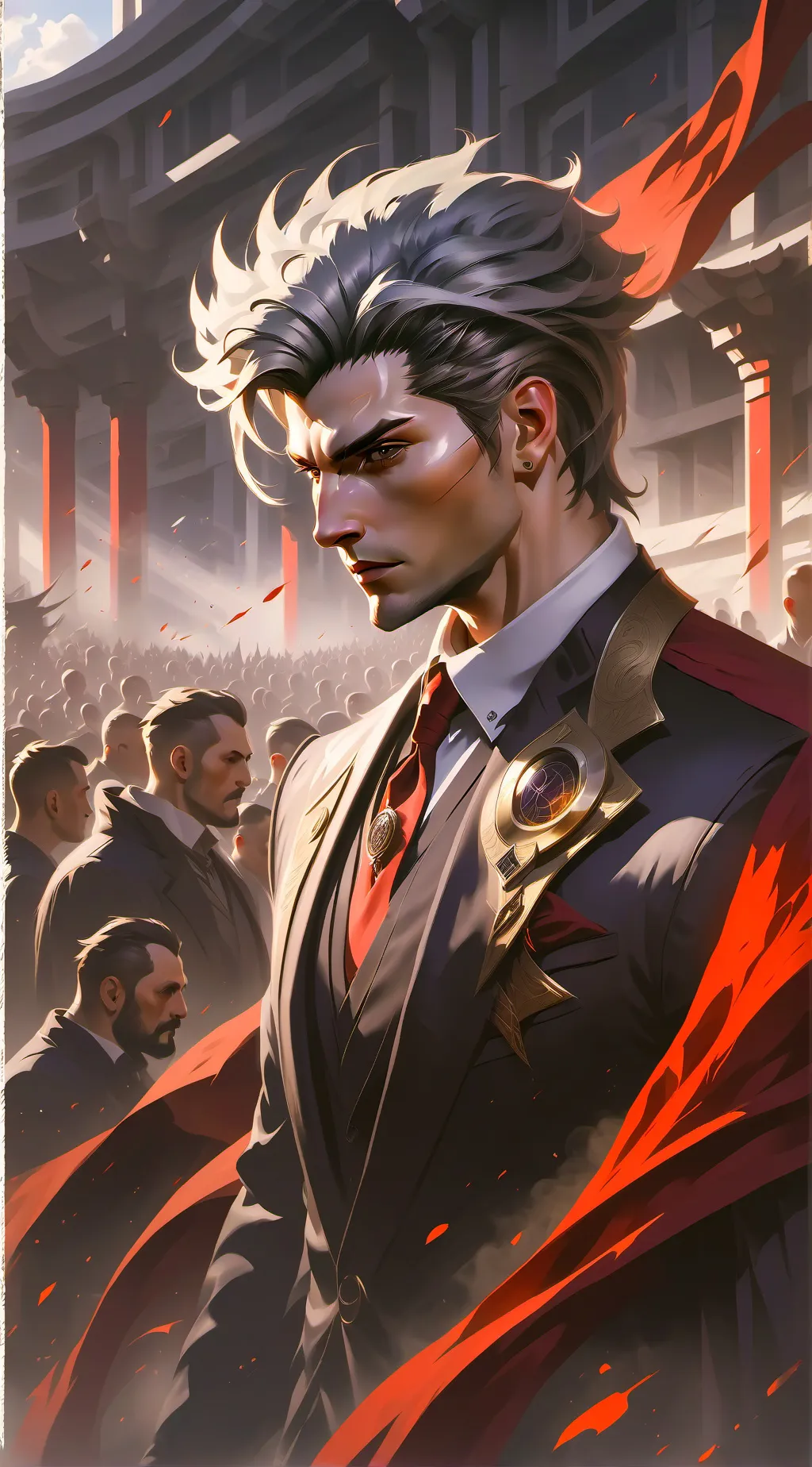 ai character: Gareth background