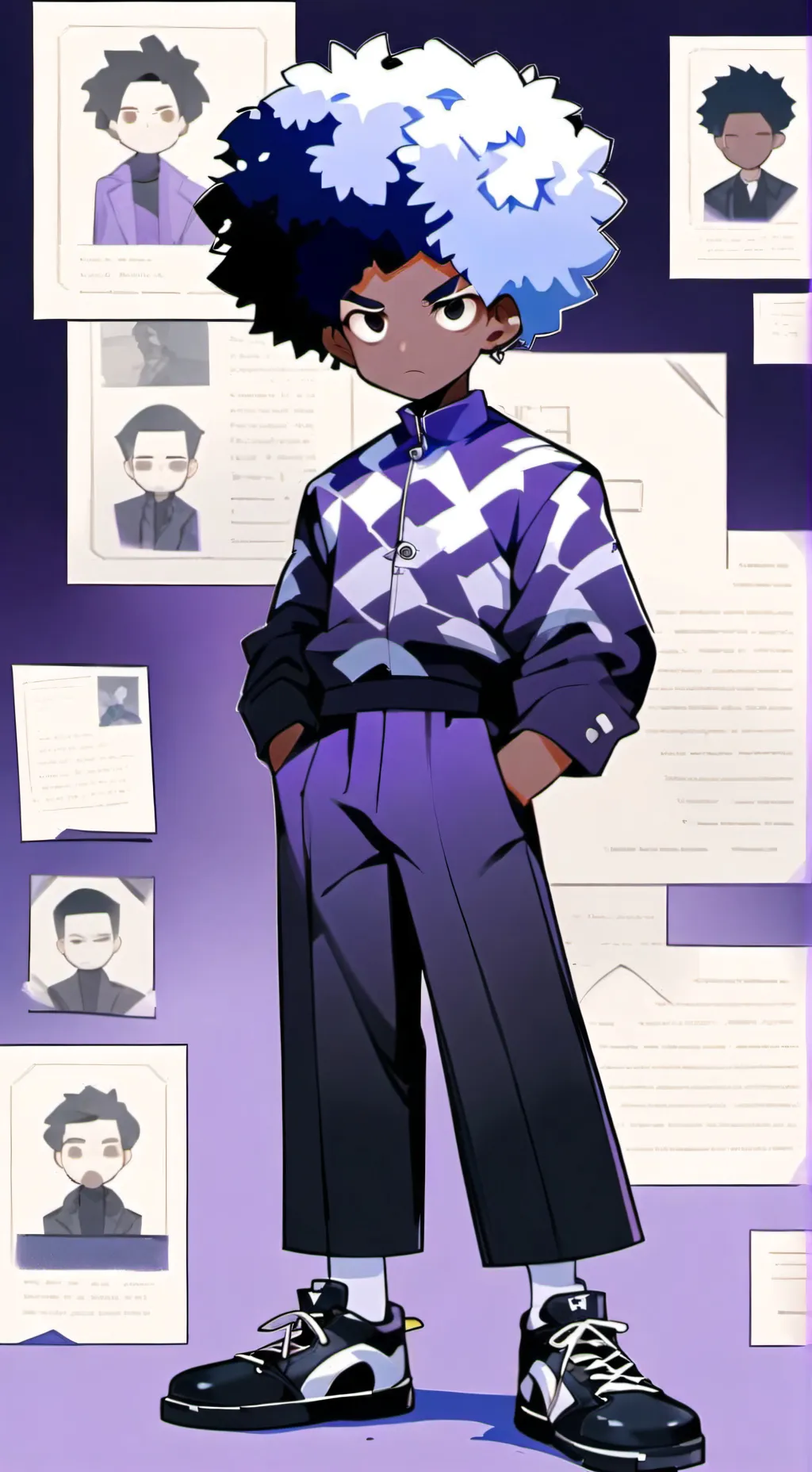 ai character: Alucard background