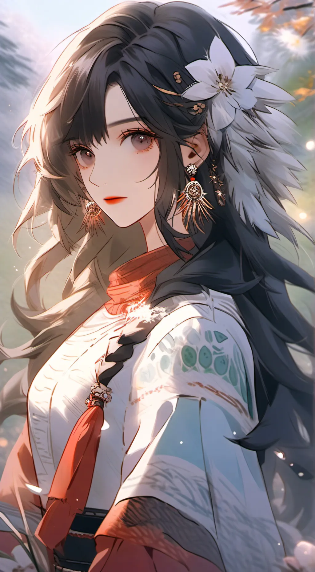 ai character: Little sister background
