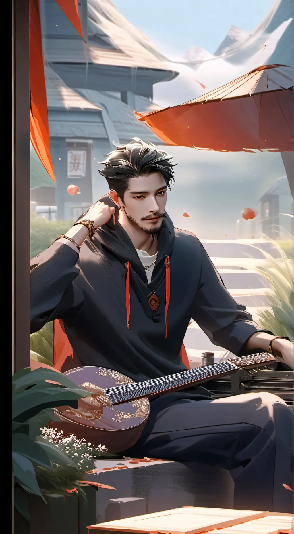 ai character: Dad background