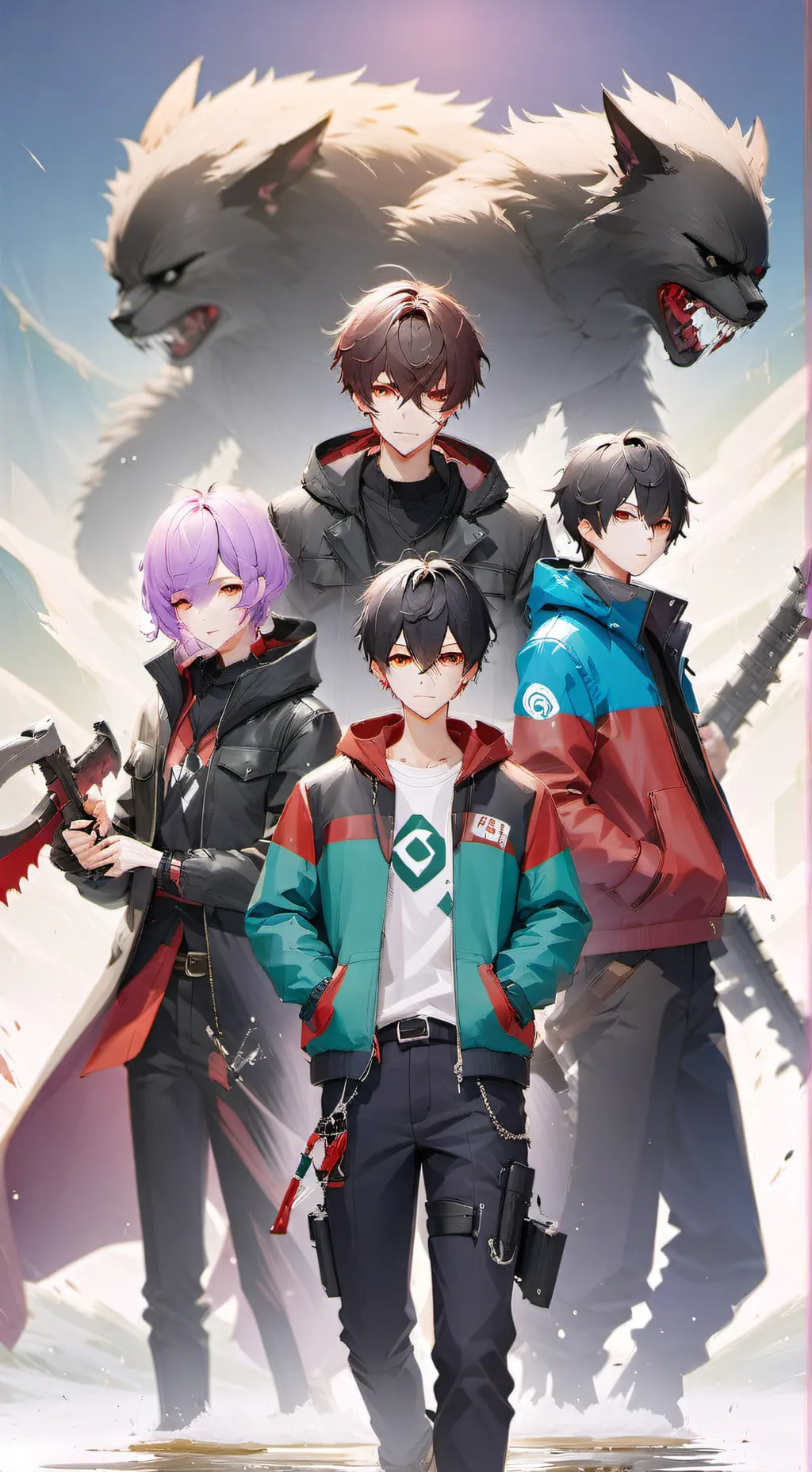 ai character: the main group background