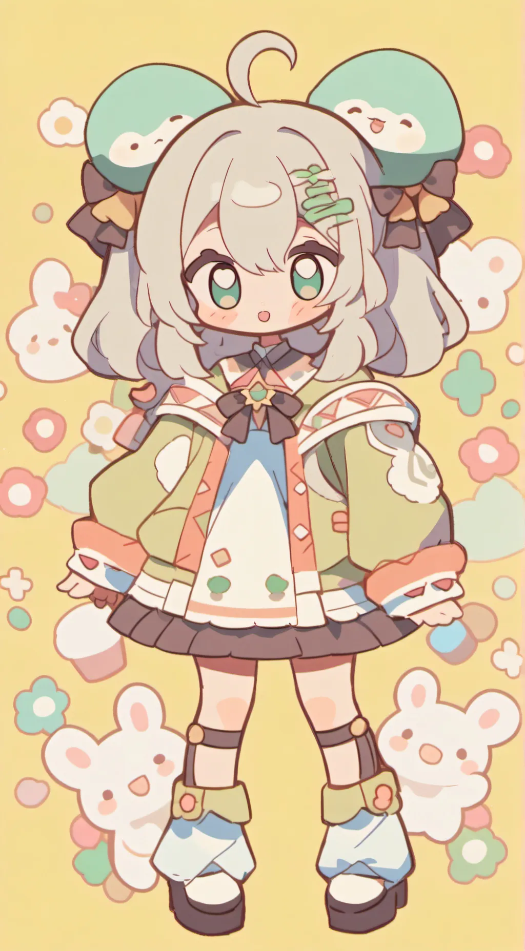 ai character: rozane ,tu nv background