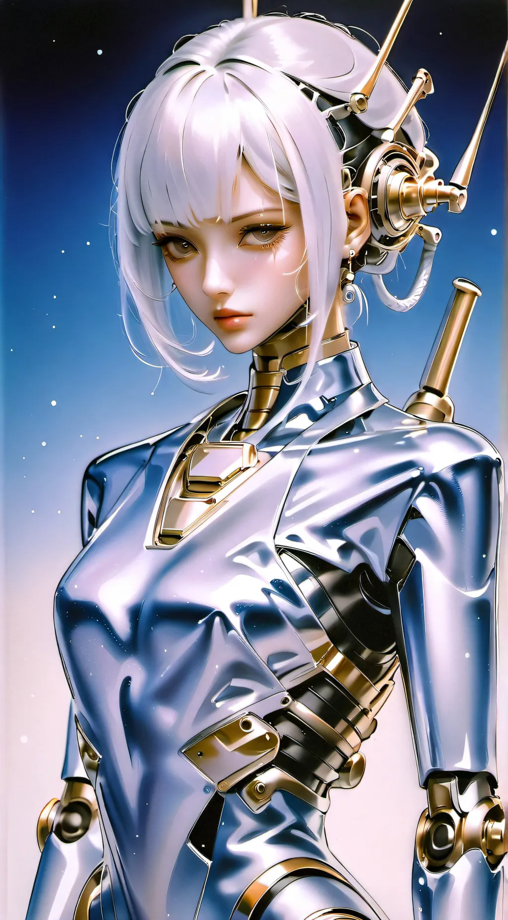 ai character: come sono in reale background