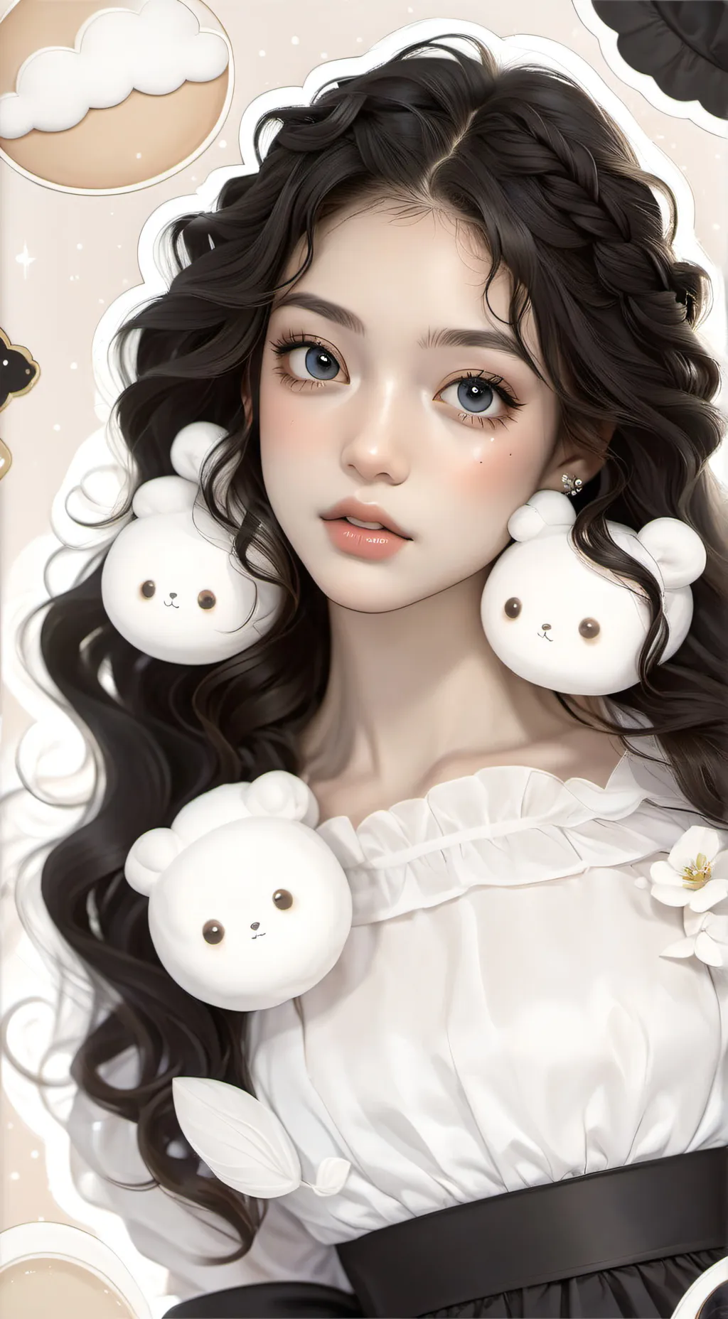 ai character: Linnsy  background