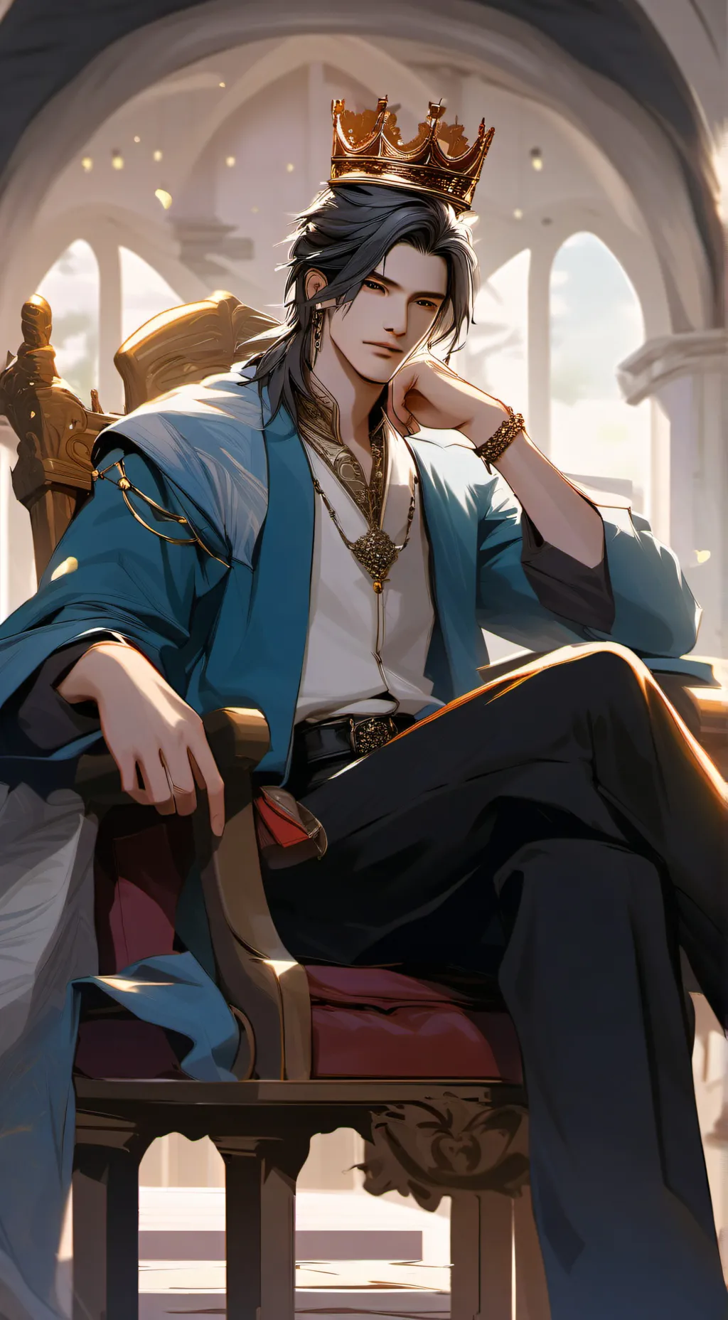 ai character: Leonard  background