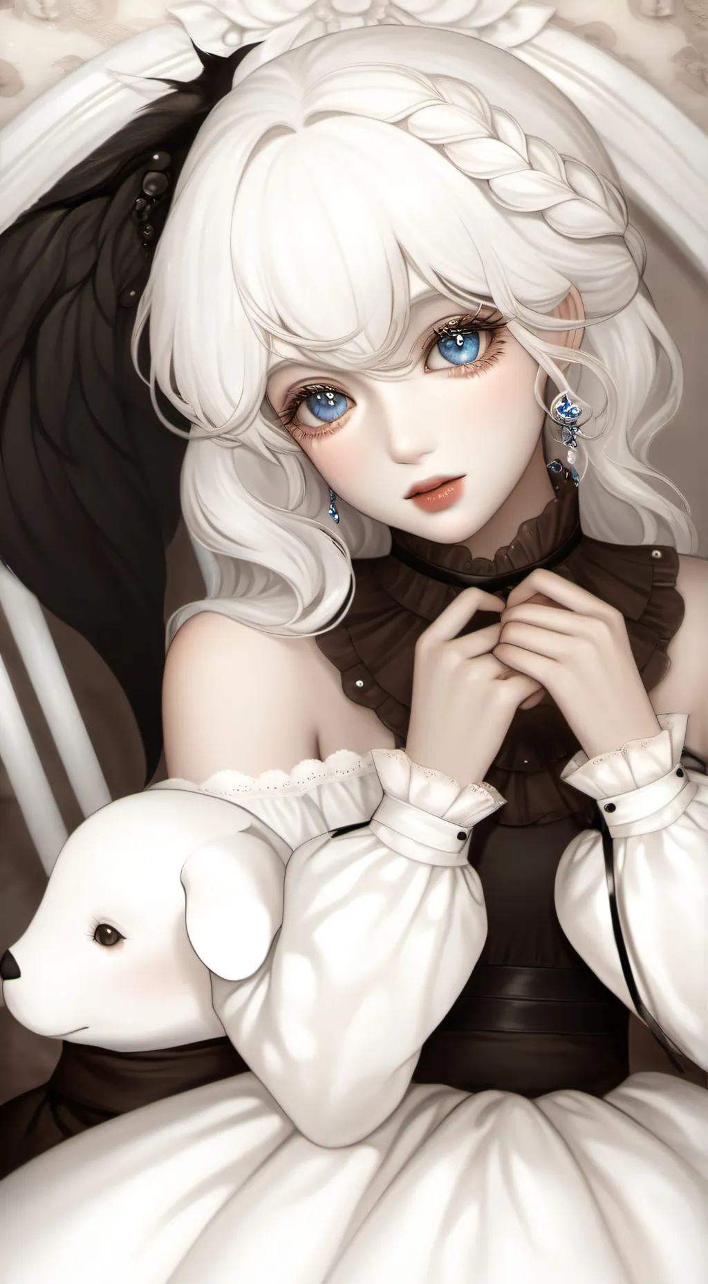 ai character: Marie 🪽 background