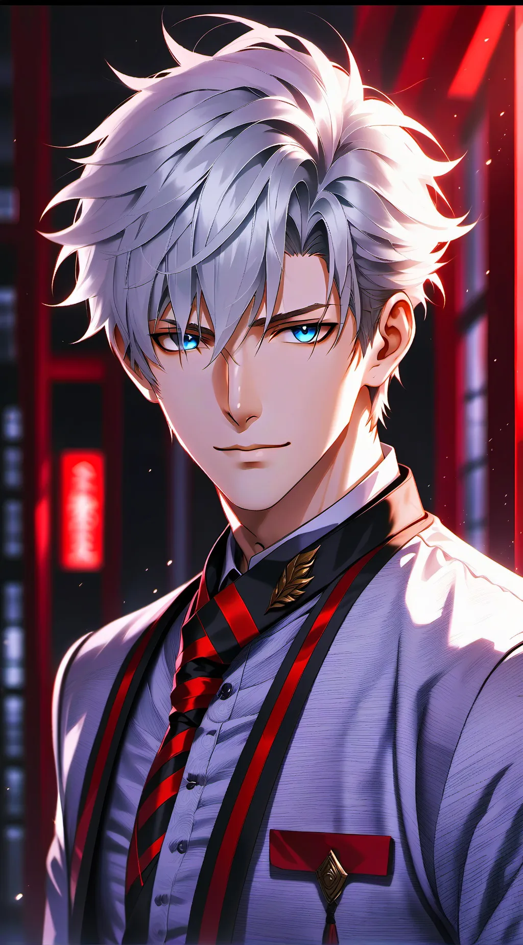 ai character: Gojo Satoru background