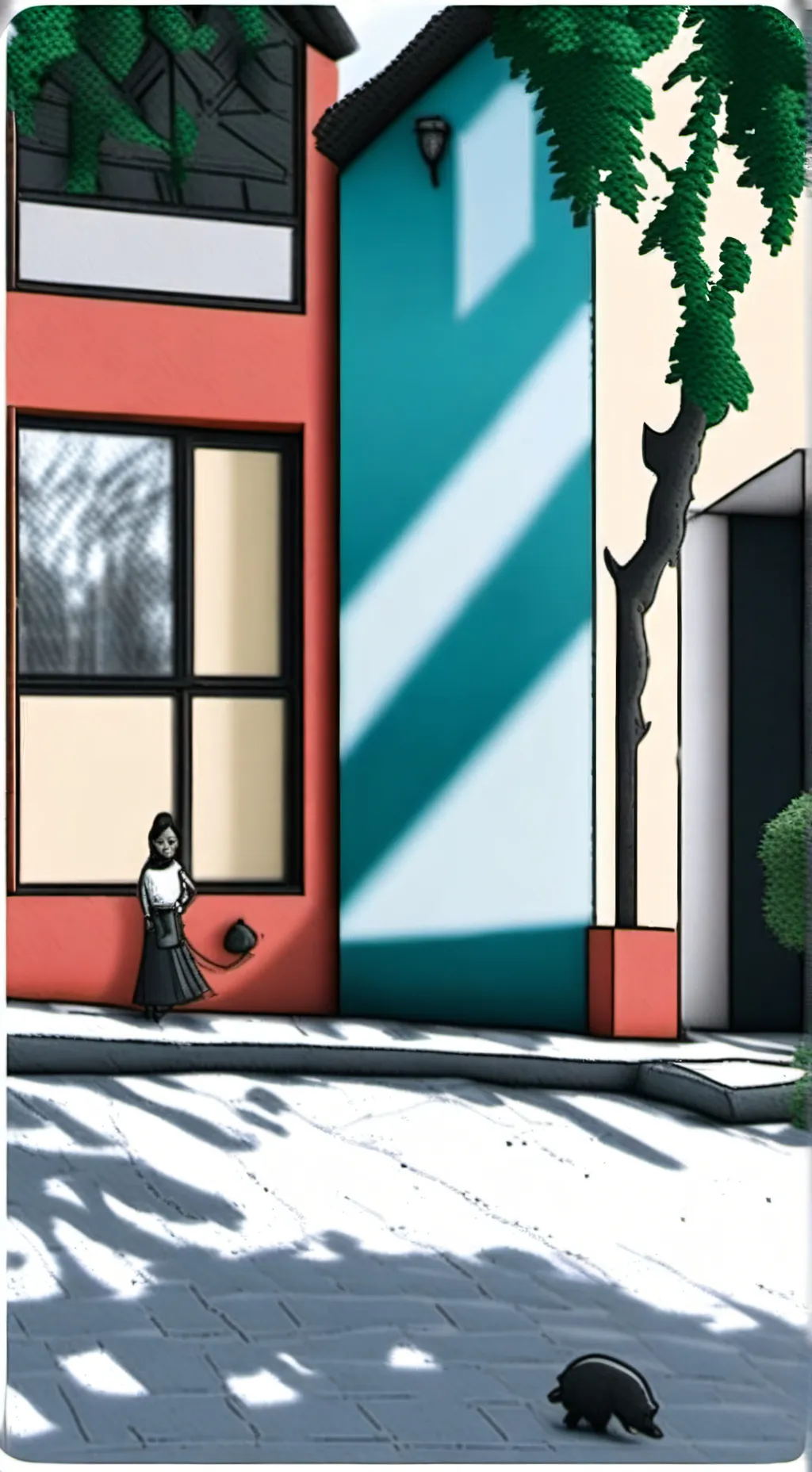 ai character: Emma x Simon background