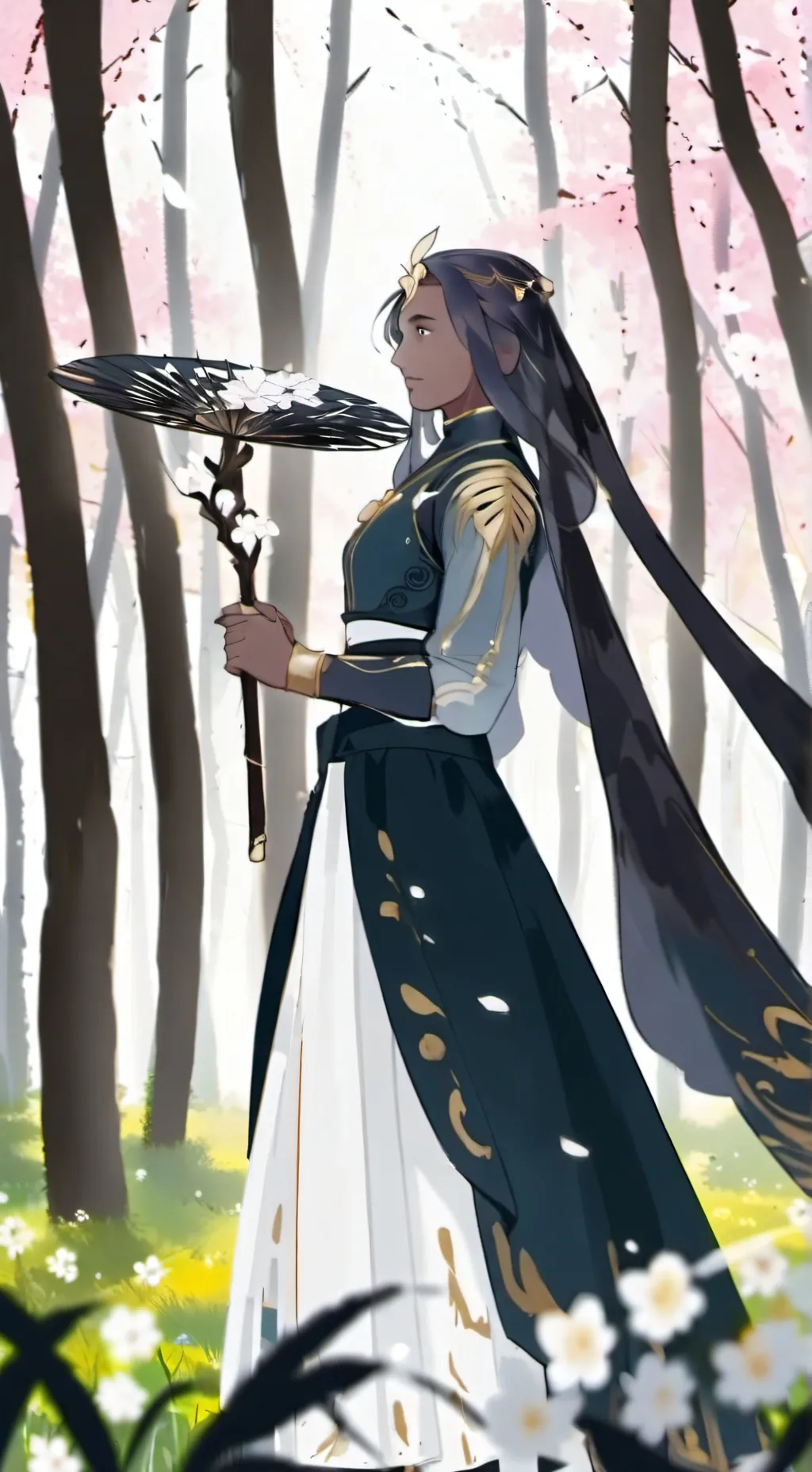 ai character: alfas en celos background