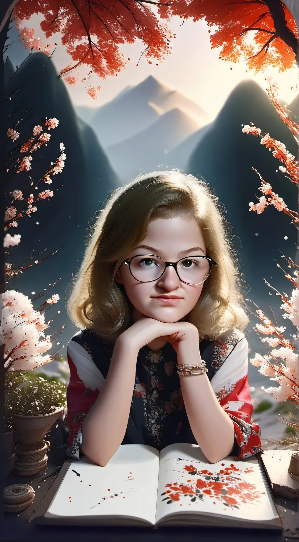 ai character: Darcie background