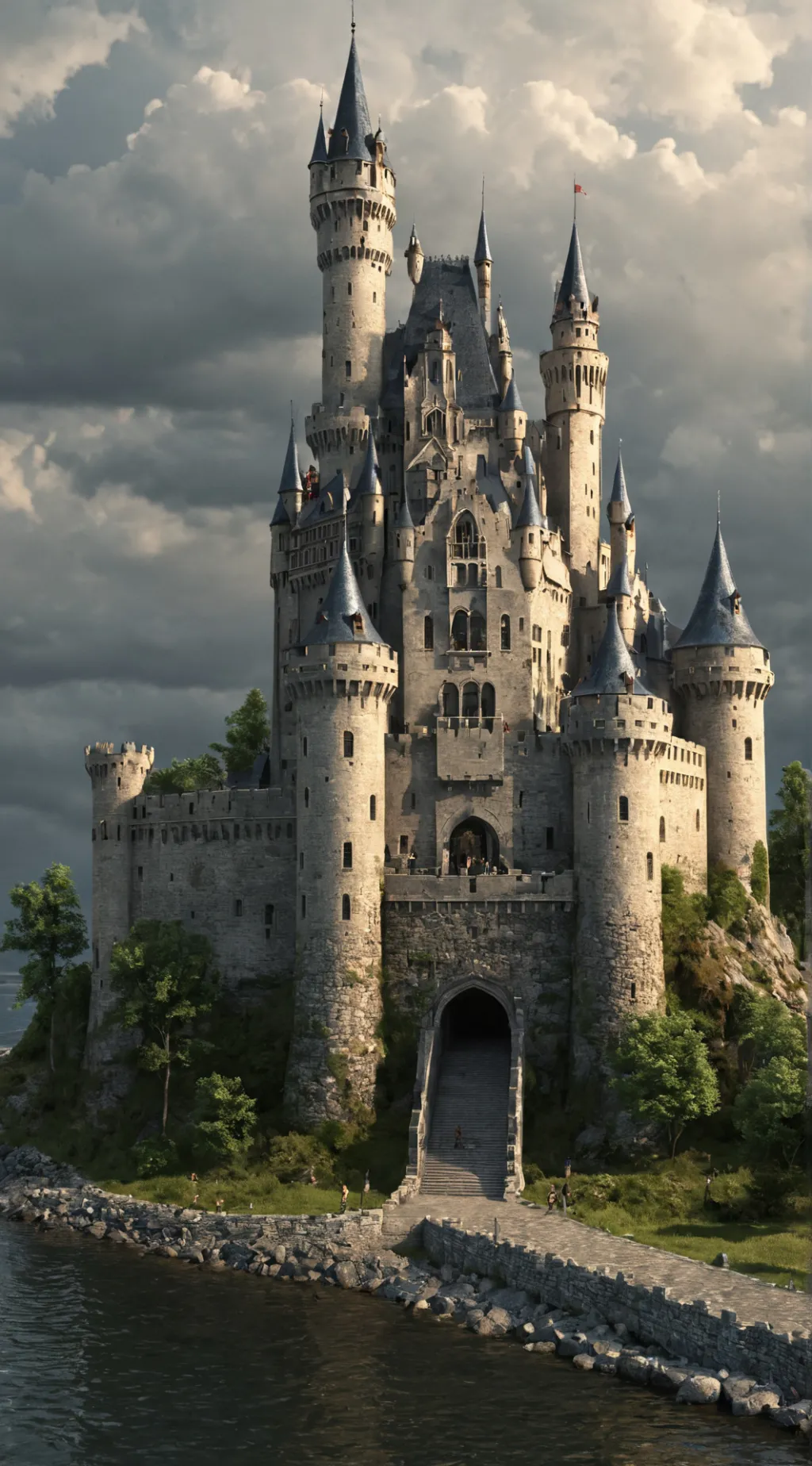 ai character: Friday background