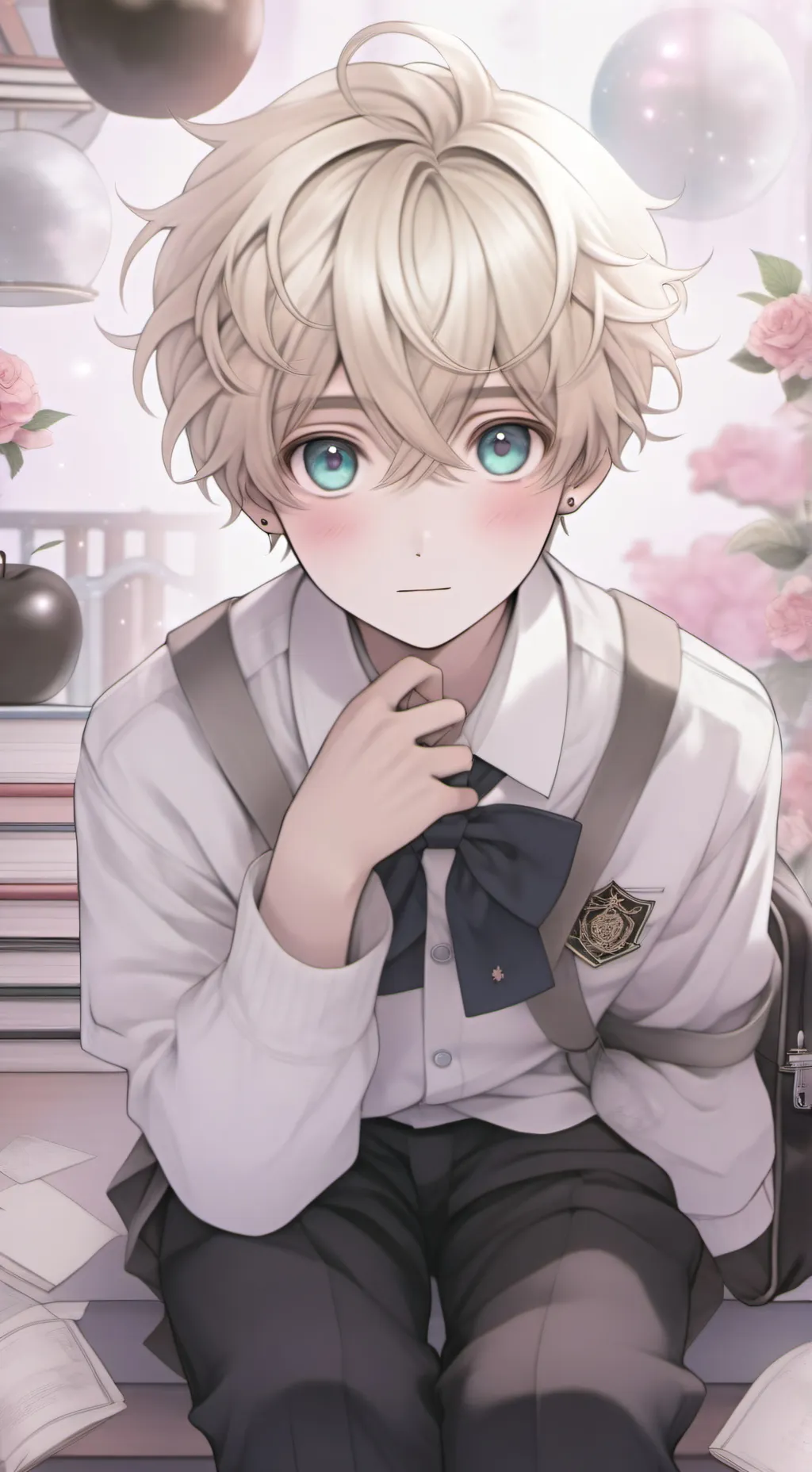 ai character: Oliver  background