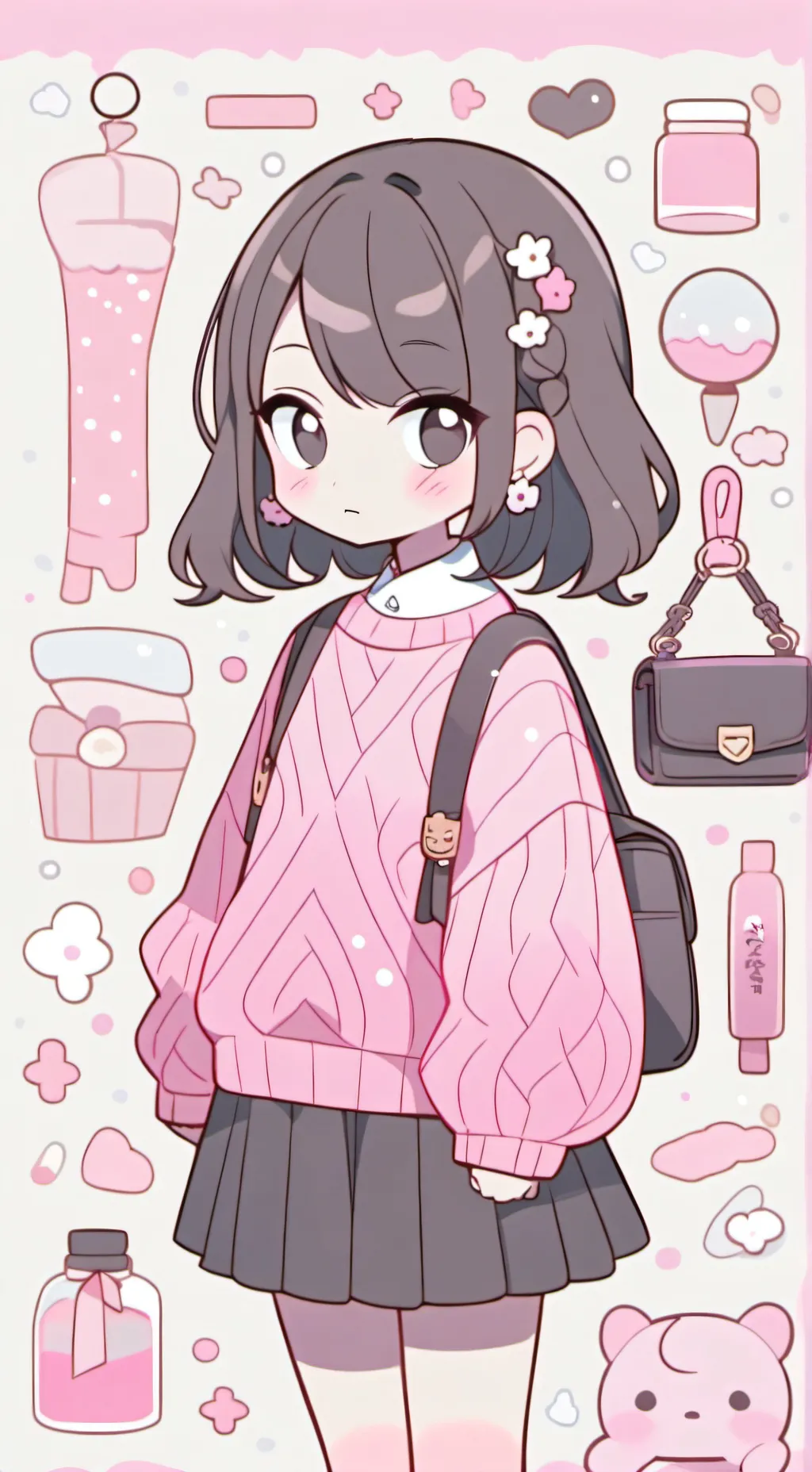 ai character: Aiko Hinata background