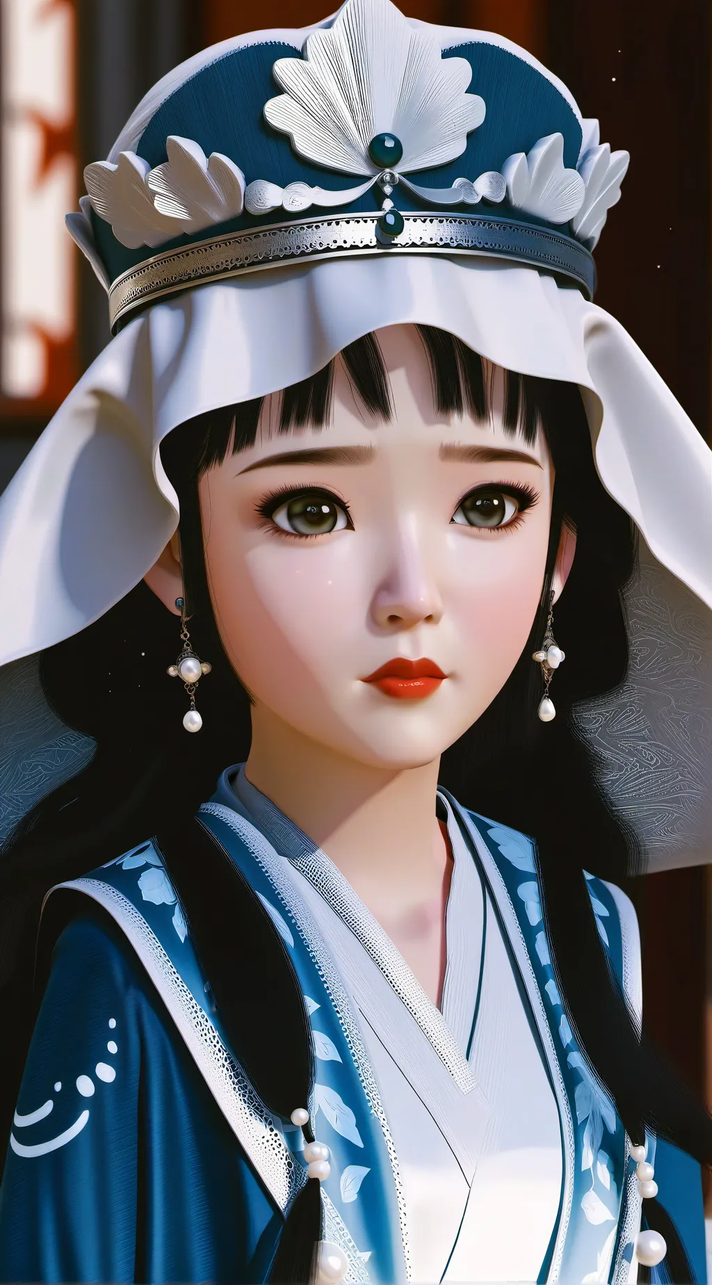ai character: Oh my God background
