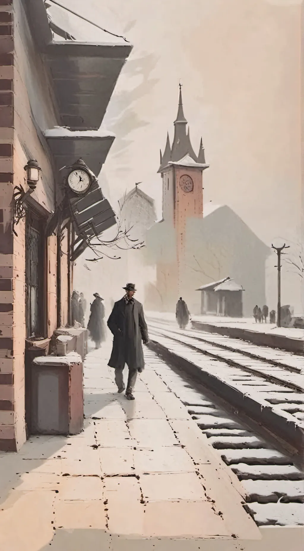 ai character: Hlubov station background