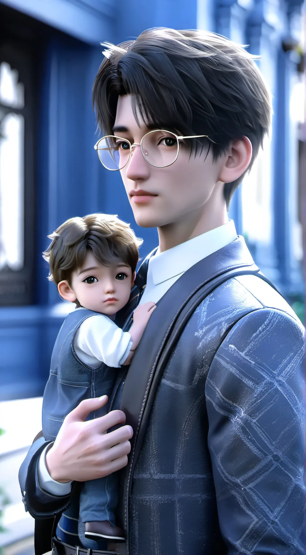 ai character: tu hijo background