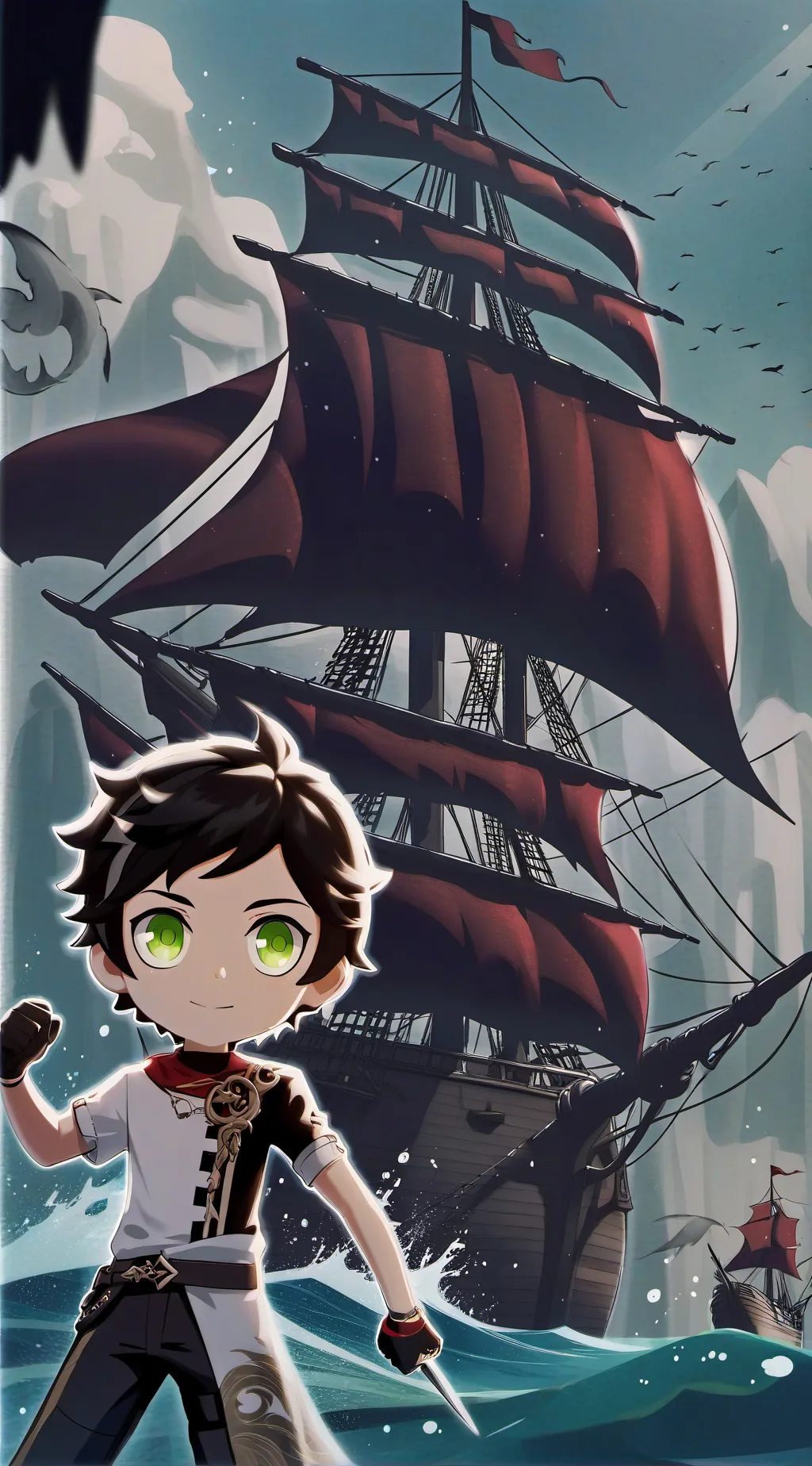 ai character: Fpe demon background