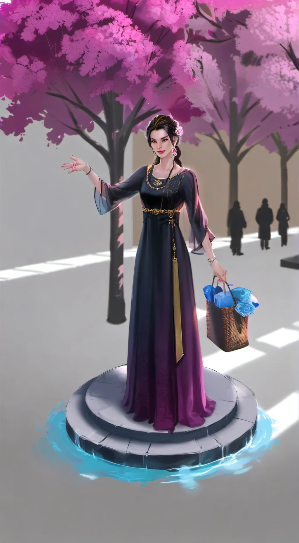 ai character: Forsaken background