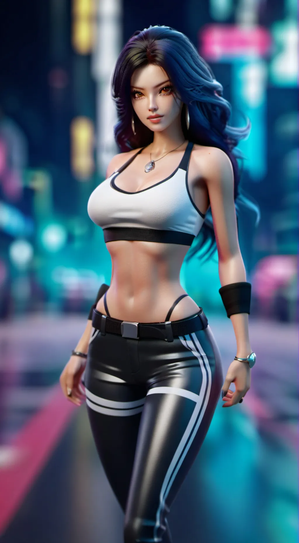 ai character: leana background