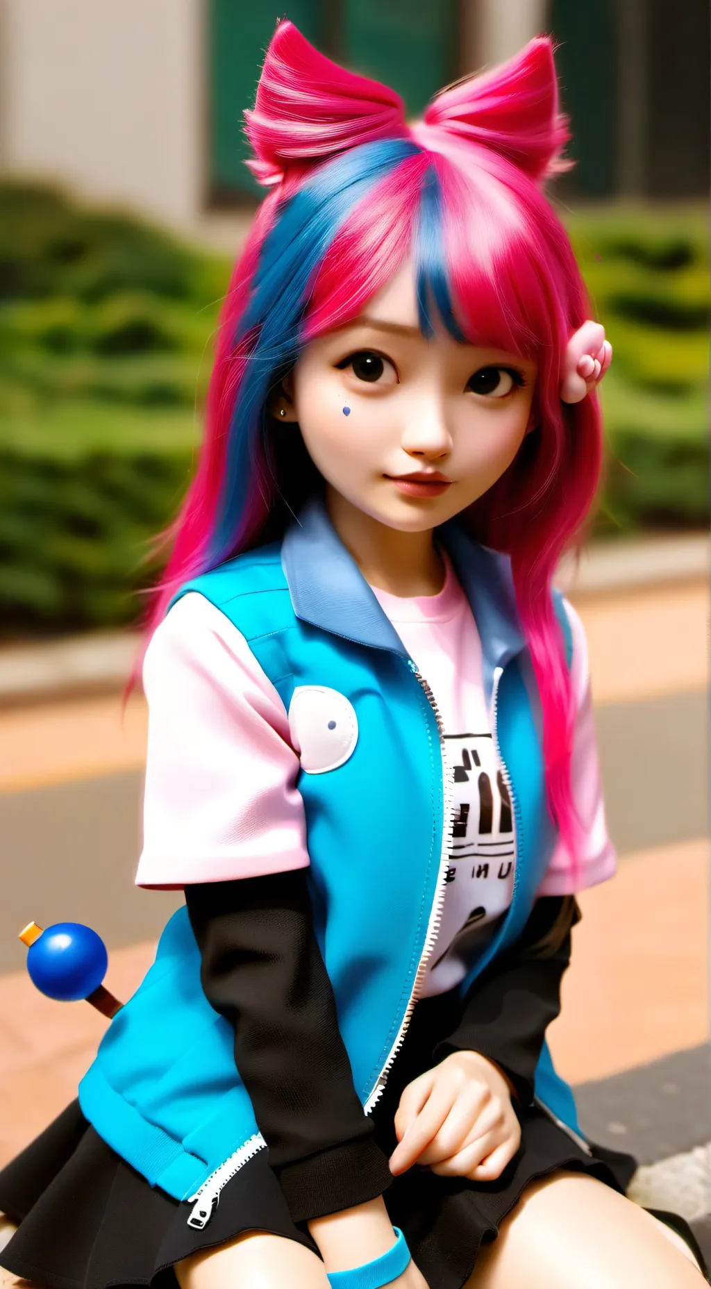 ai character: Yui Hantsuko! background