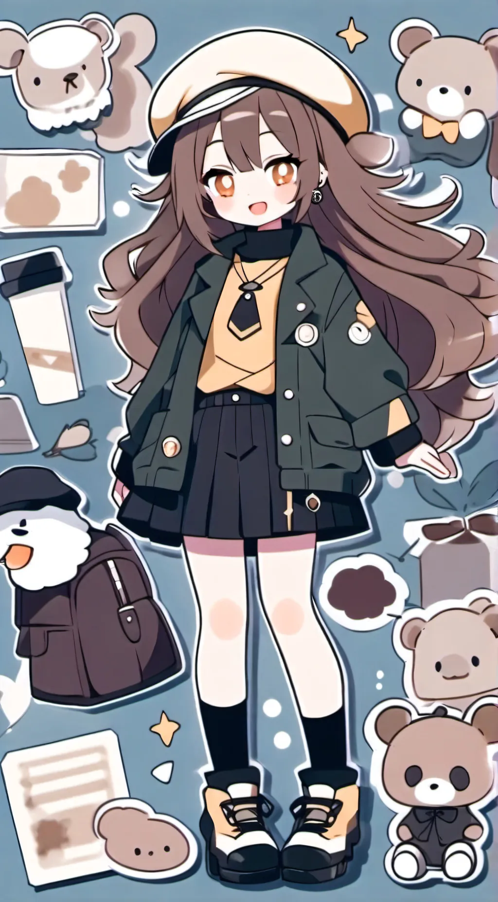 ai character: Mia background