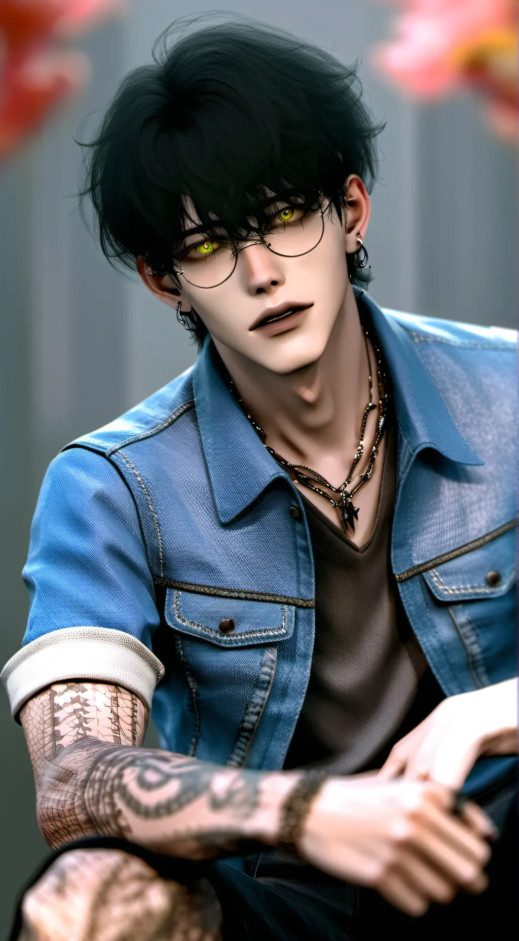 ai character: Кир background