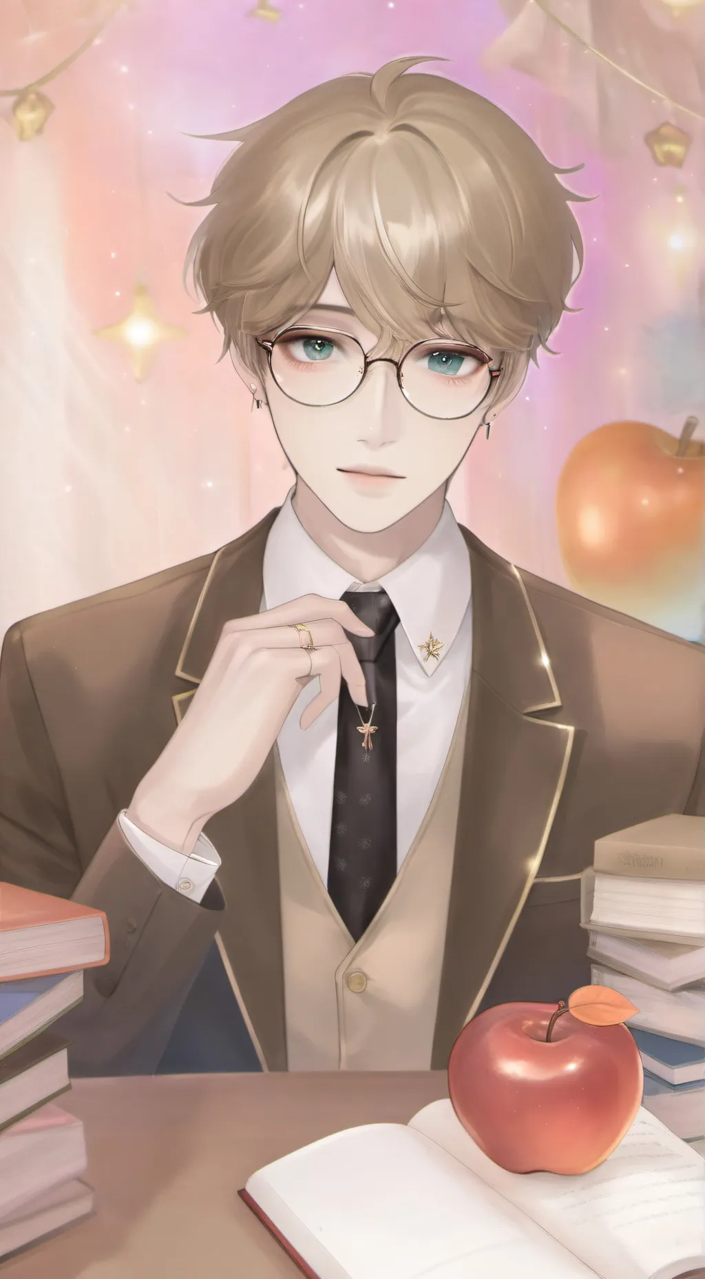 ai character: Haruka  background
