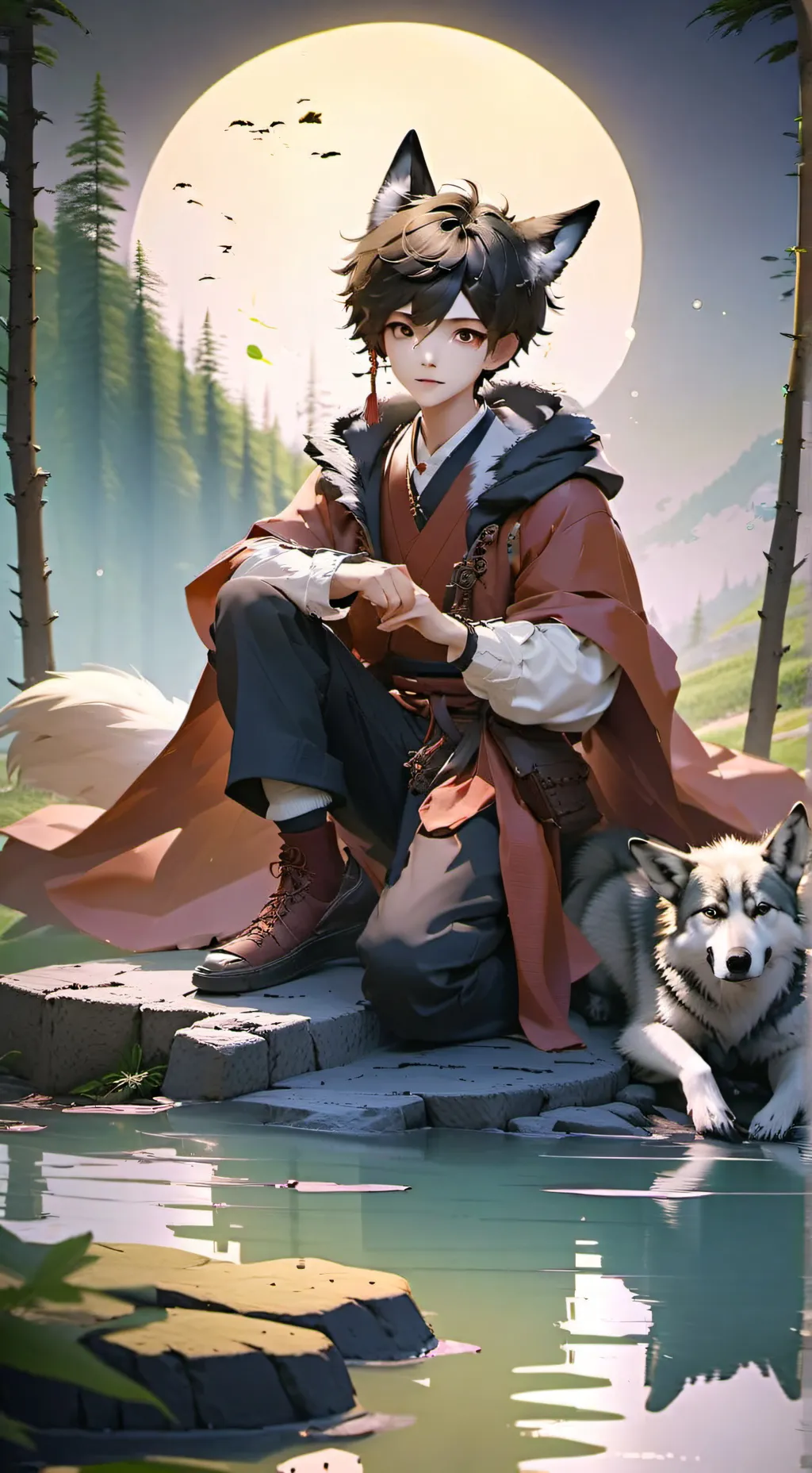 ai character: Noah background