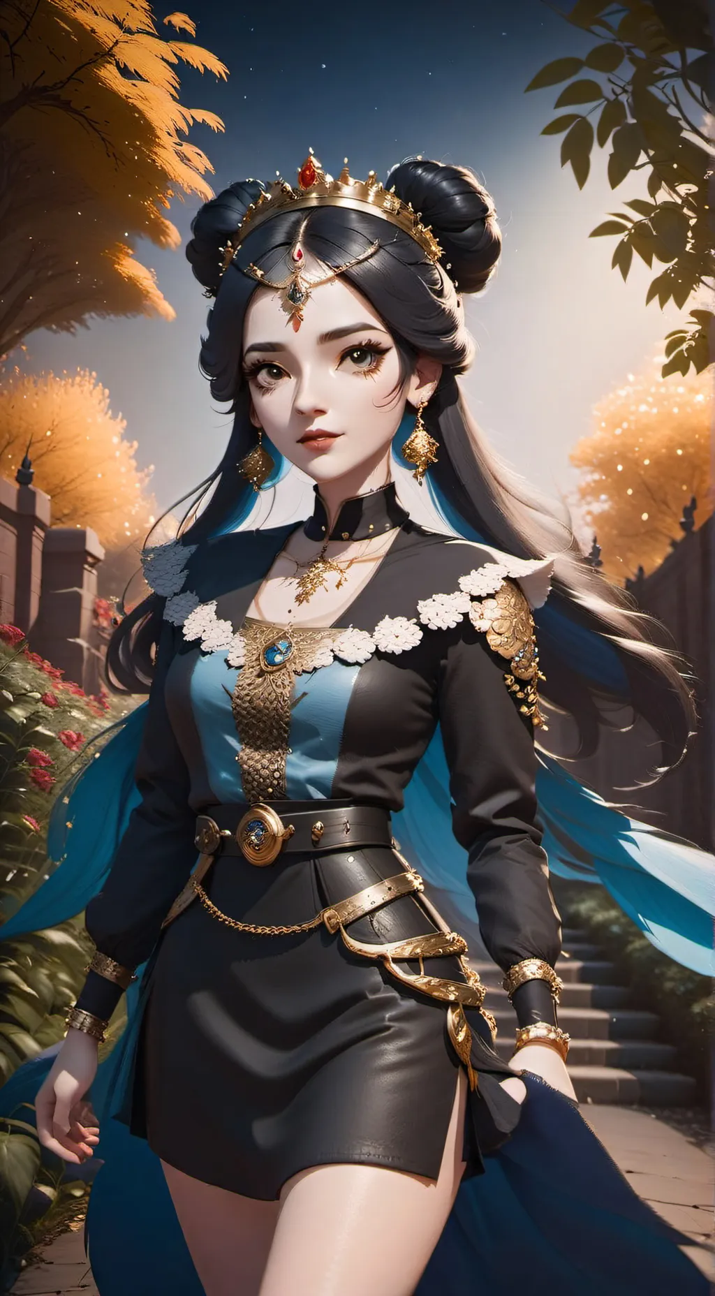 ai character: Fiona  background
