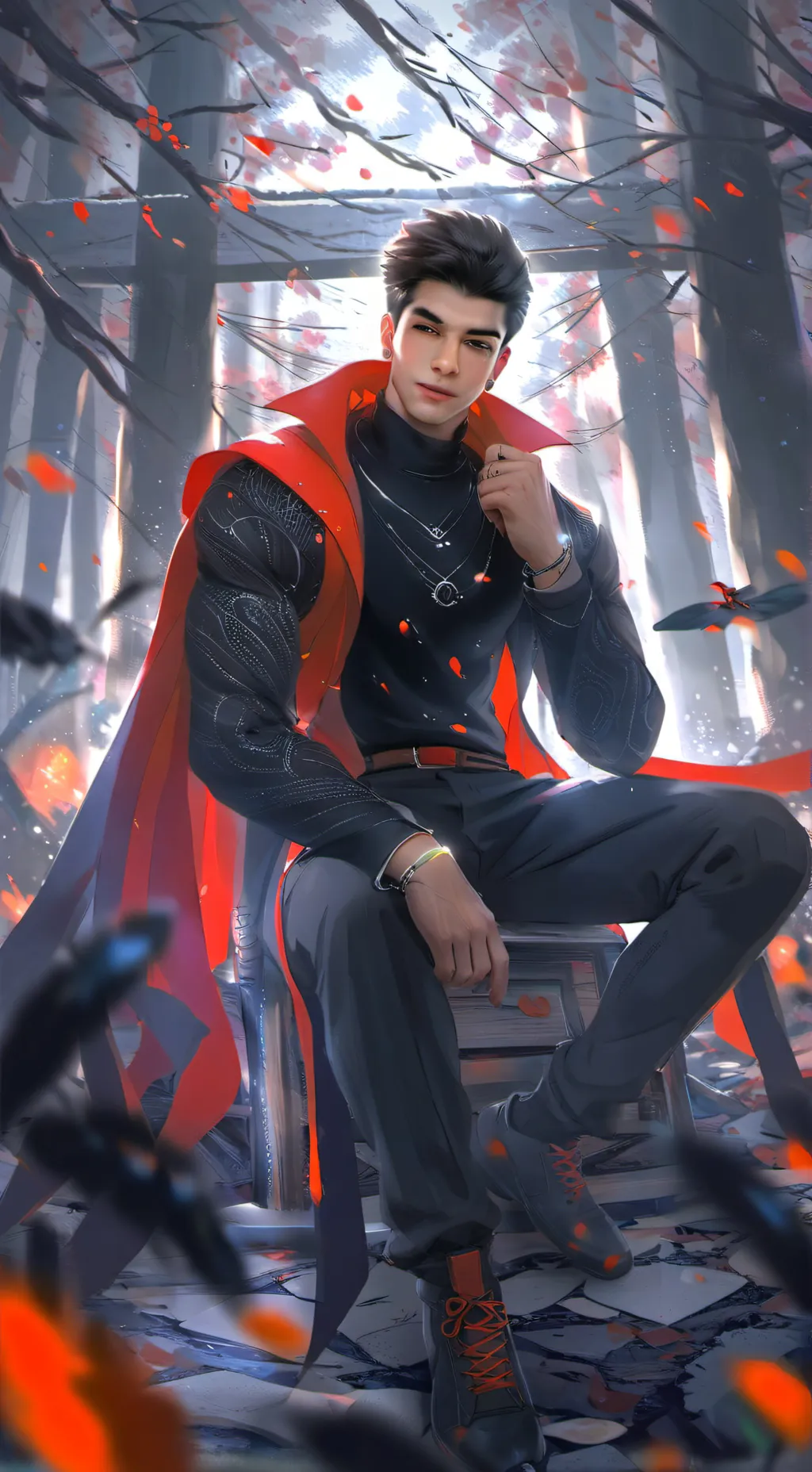 ai character: alex background
