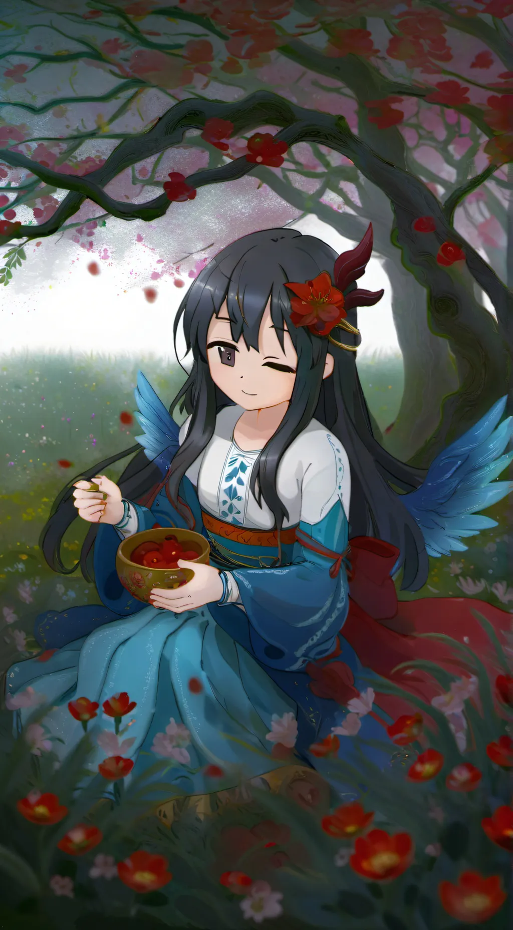 ai character: Юляша background