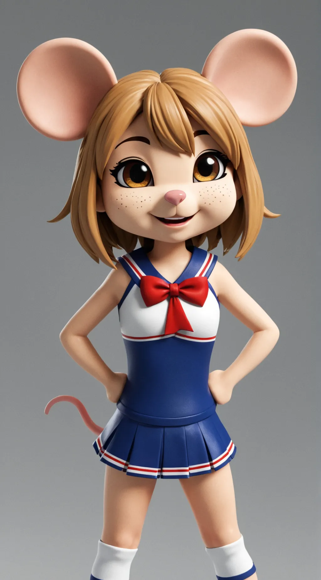 ai character: MOUSE GIRL background