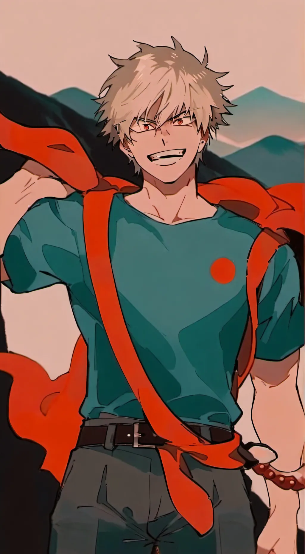 ai character: Cumpleaños de Baku background