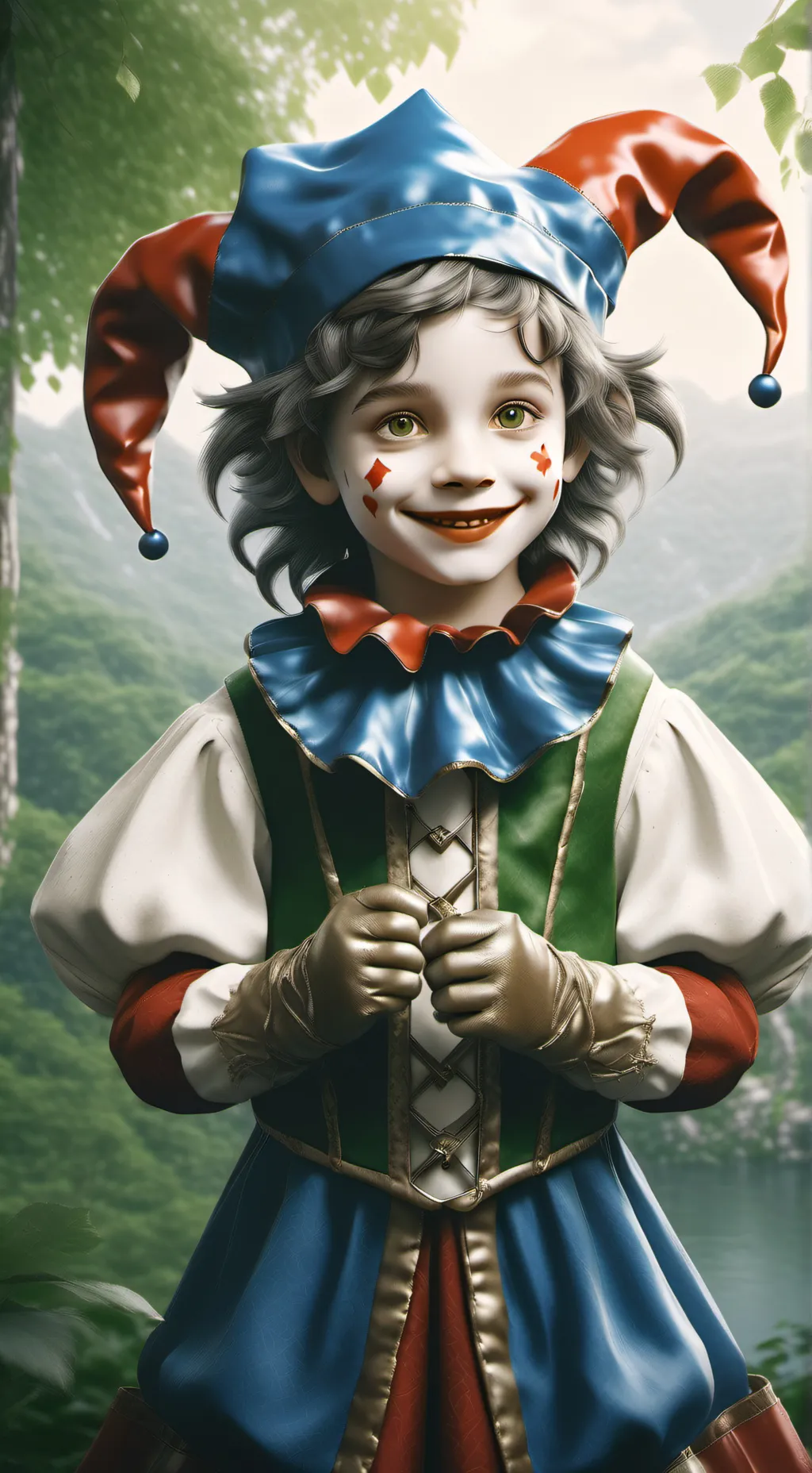 ai character: Pomni background