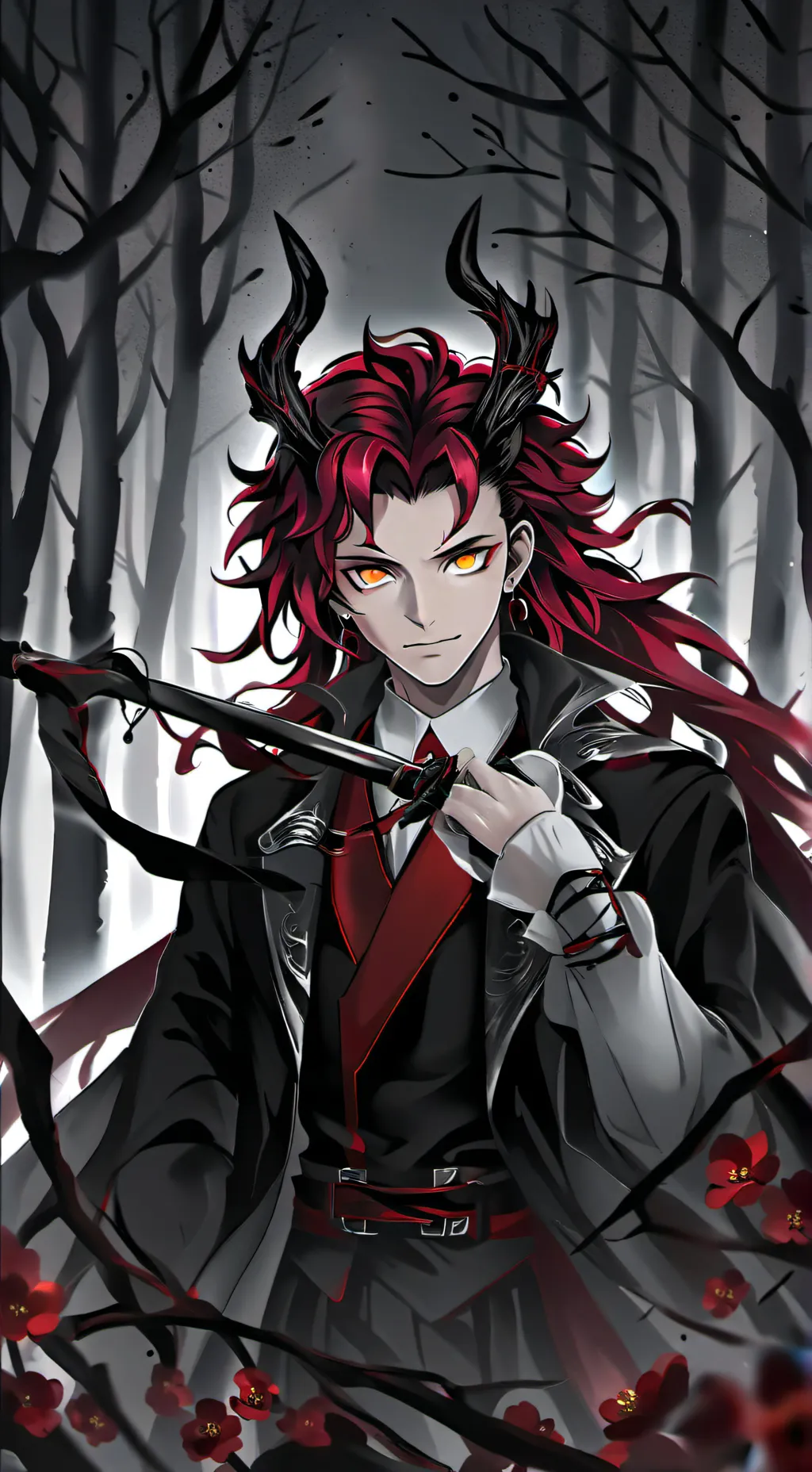 ai character: muzan background