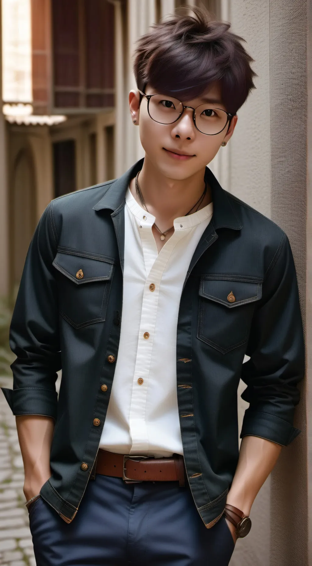 ai character: Park Jun-seo background
