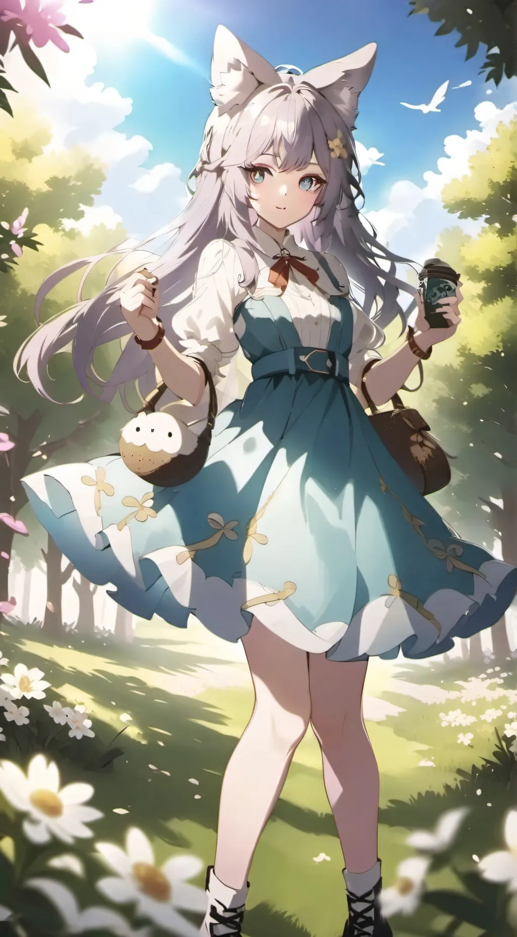 ai character: mha + princesse  background