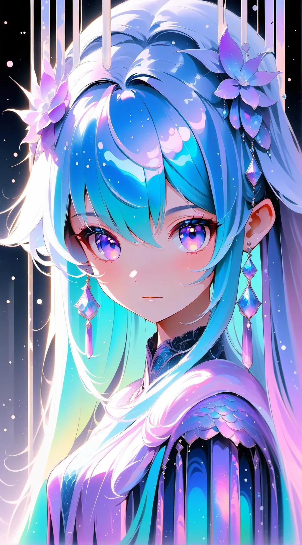 ai character: yourself eating  background