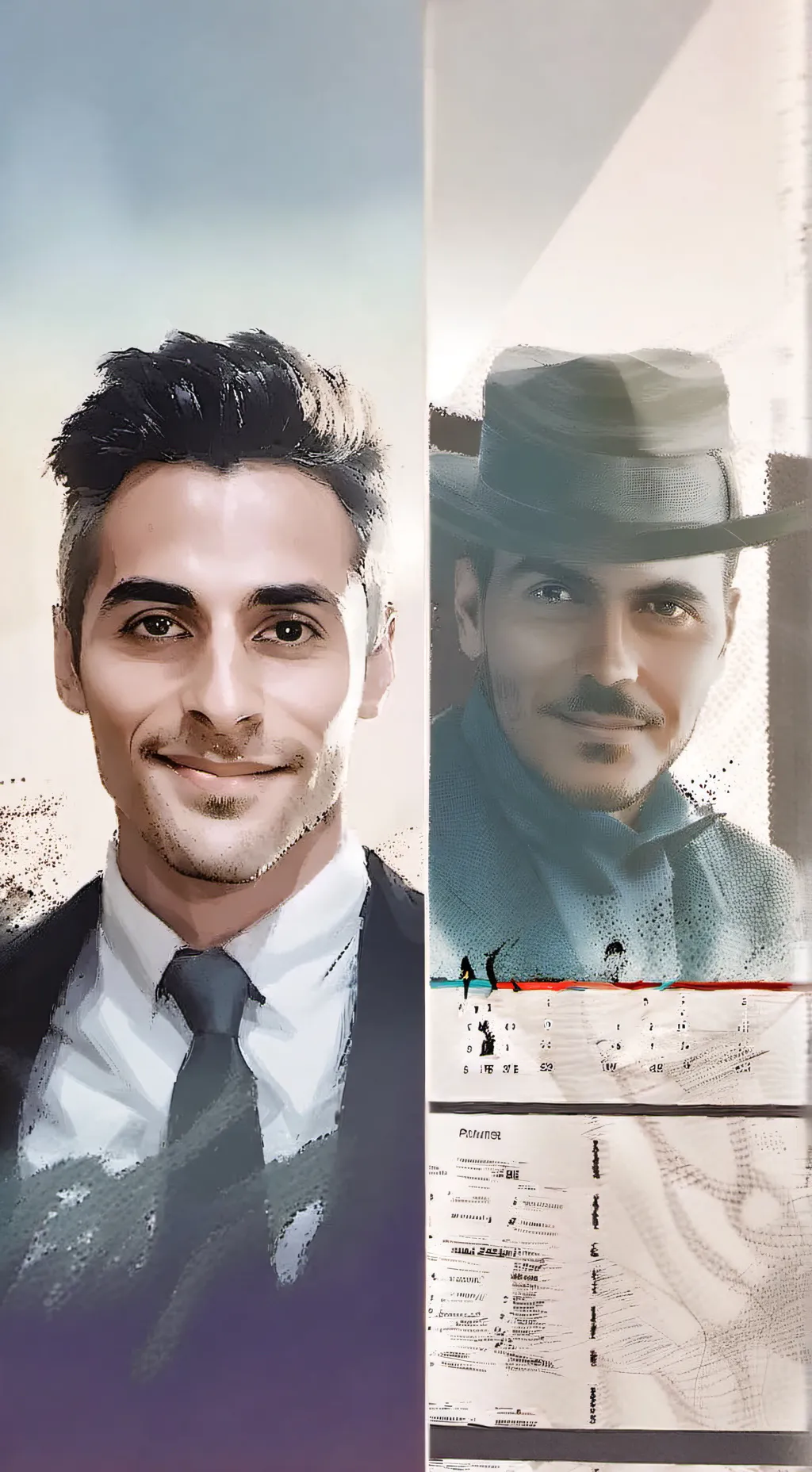 ai character: snapchat background