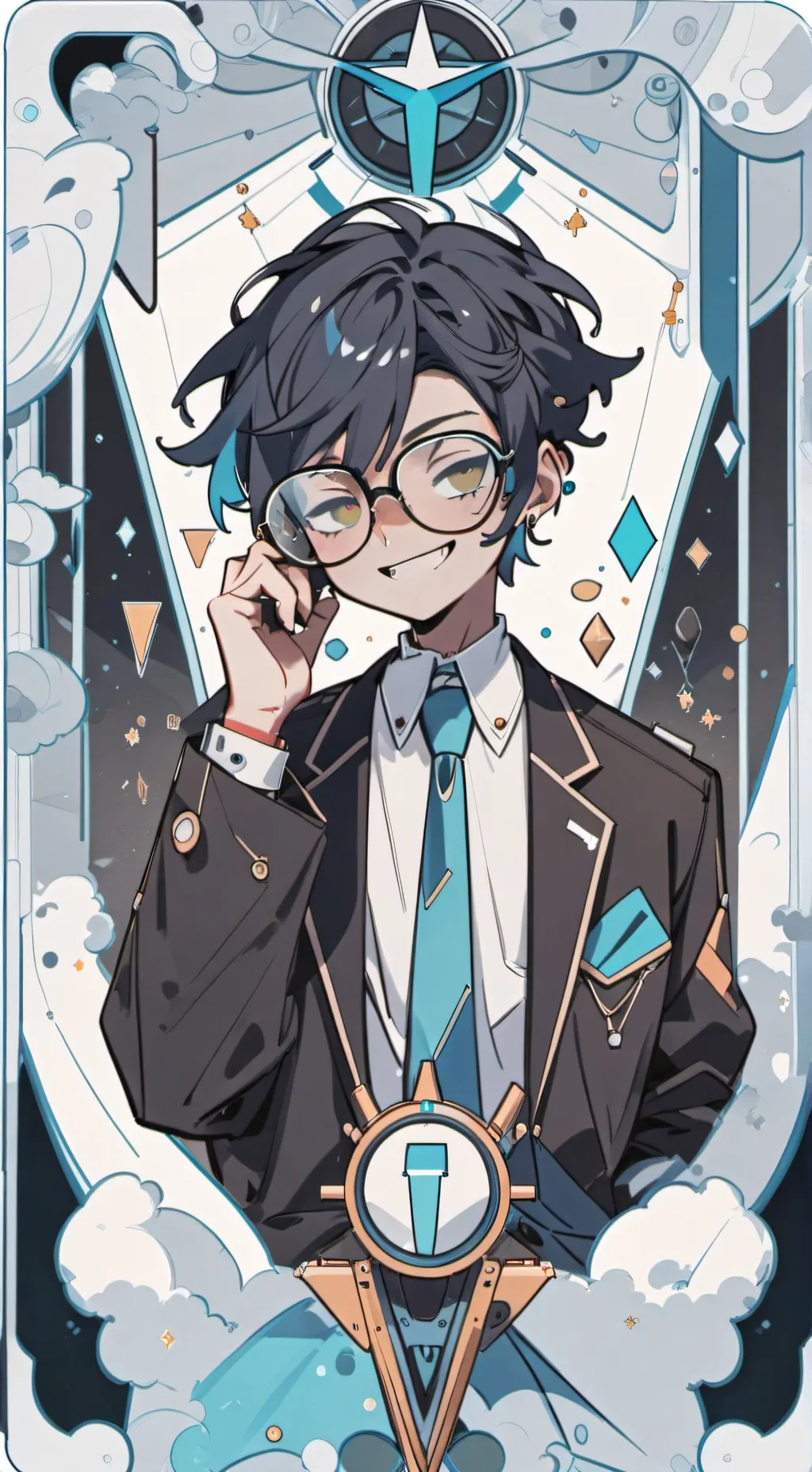 ai character: Edward (Md) background