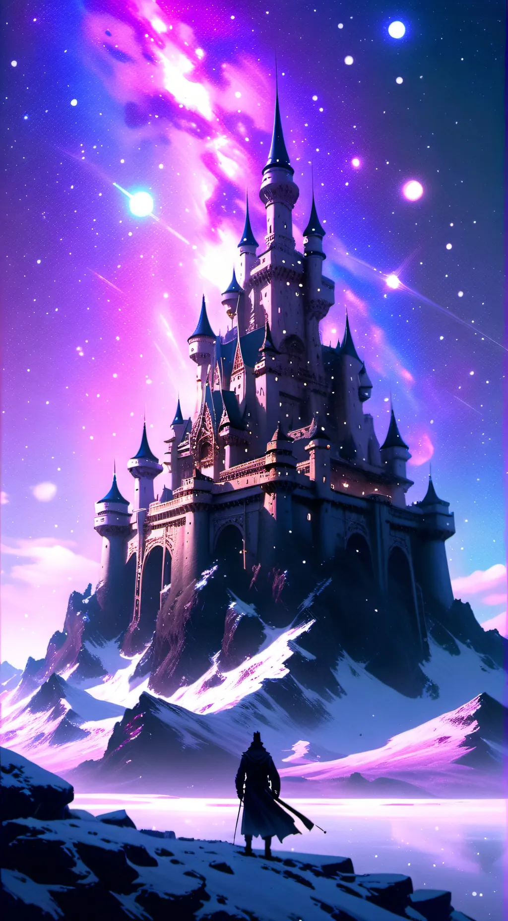 ai character: Castle Fortress background