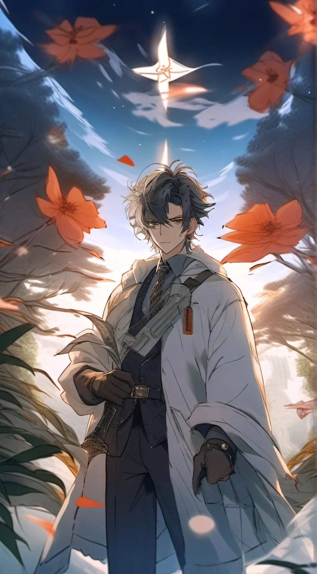 ai character: Miyano 😈🥵 background