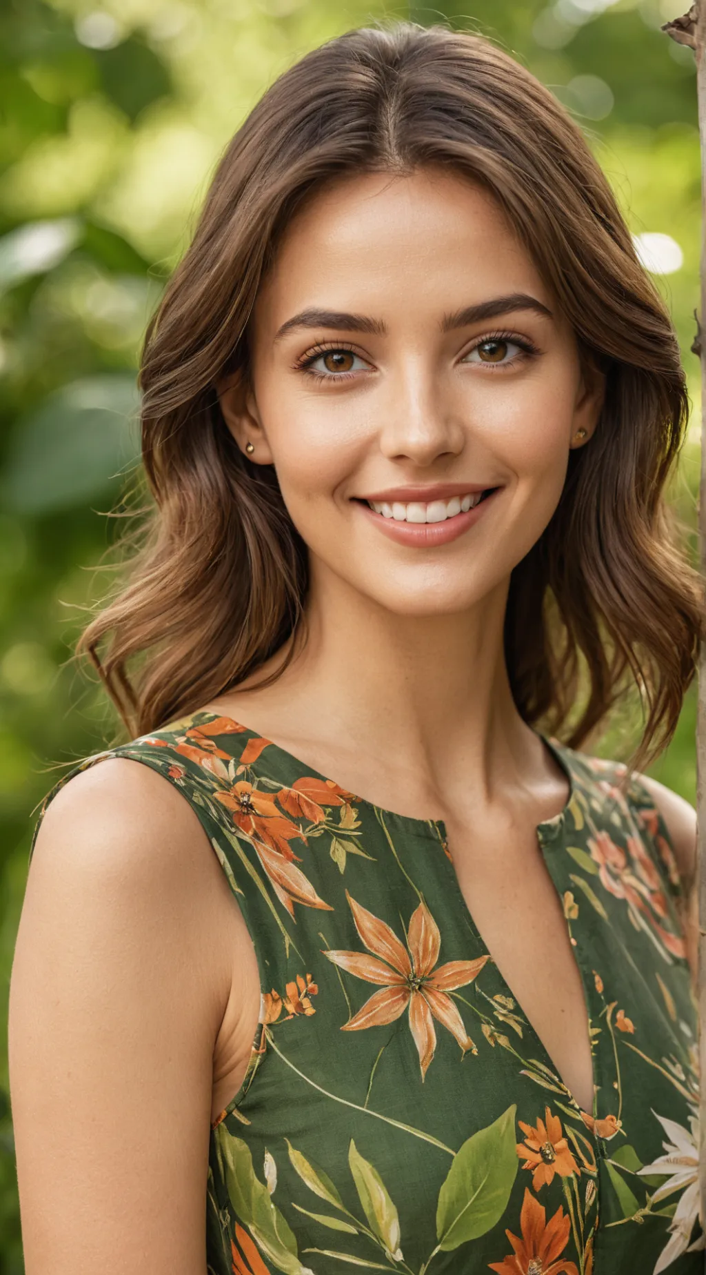 ai character: La Belle Jardinière background