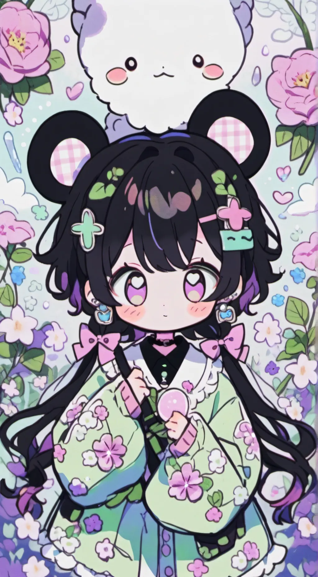 ai character: моня background