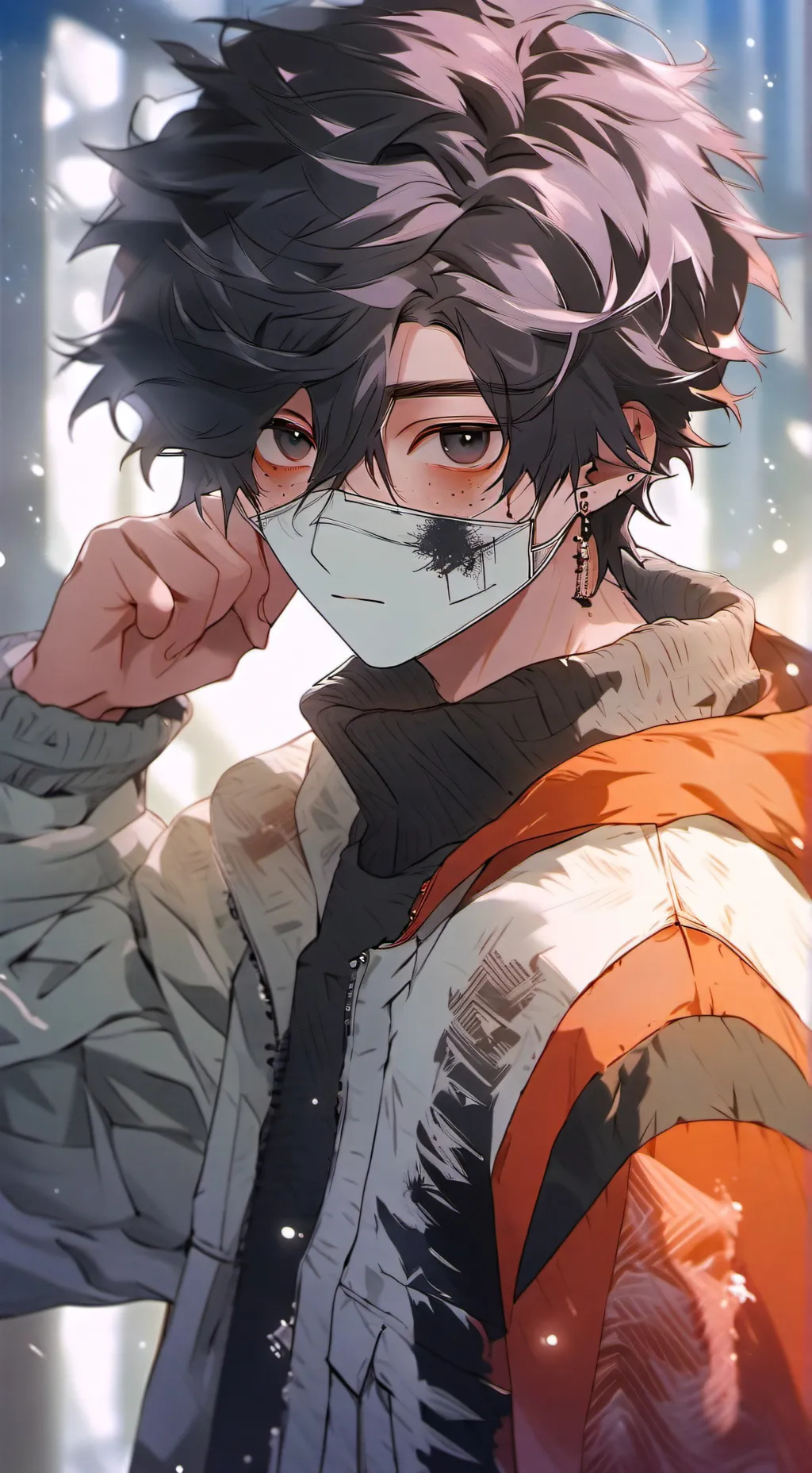 ai character: mha singer background