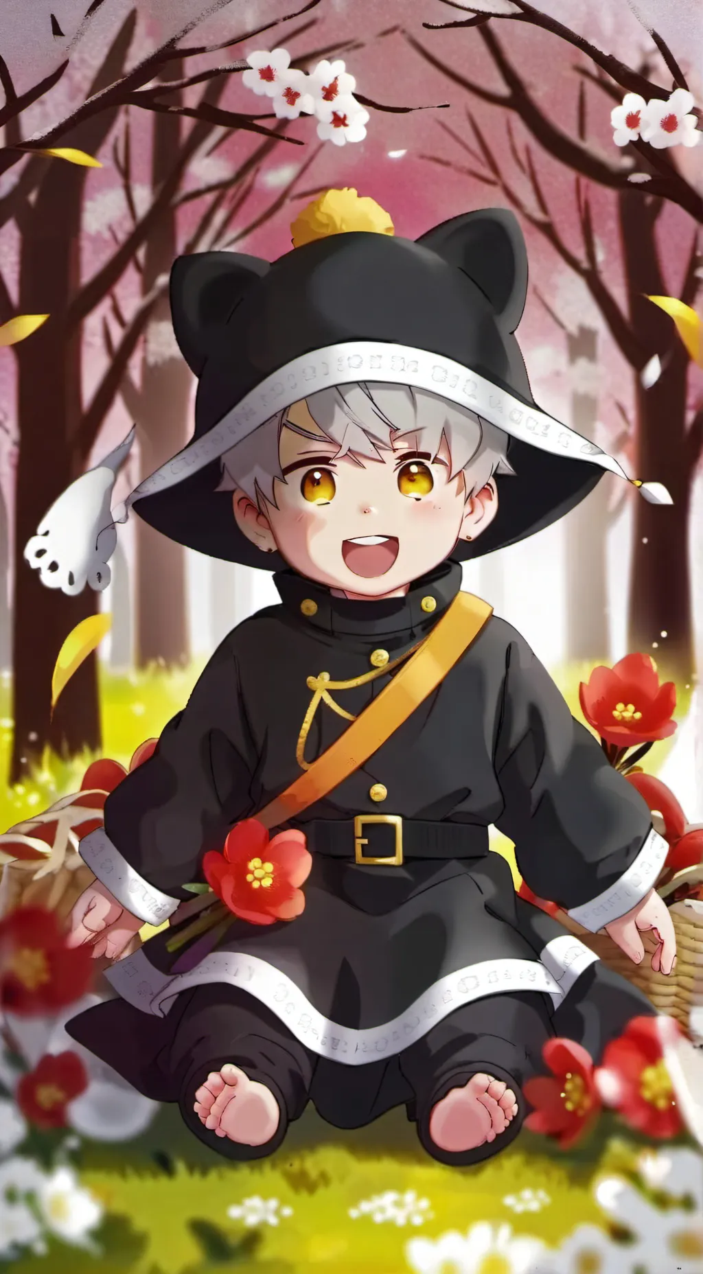 ai character: jjk kid background
